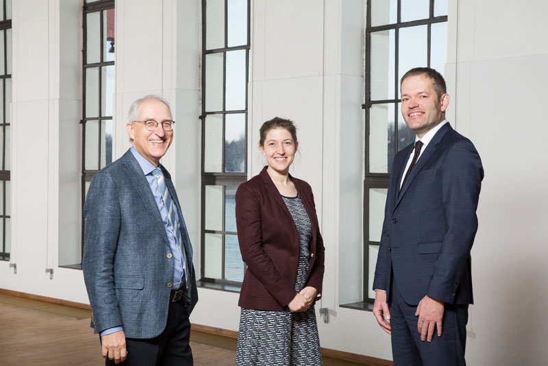 partner Portrait der Partner Herbert Prinz, Simone Prinz und Dmitri König